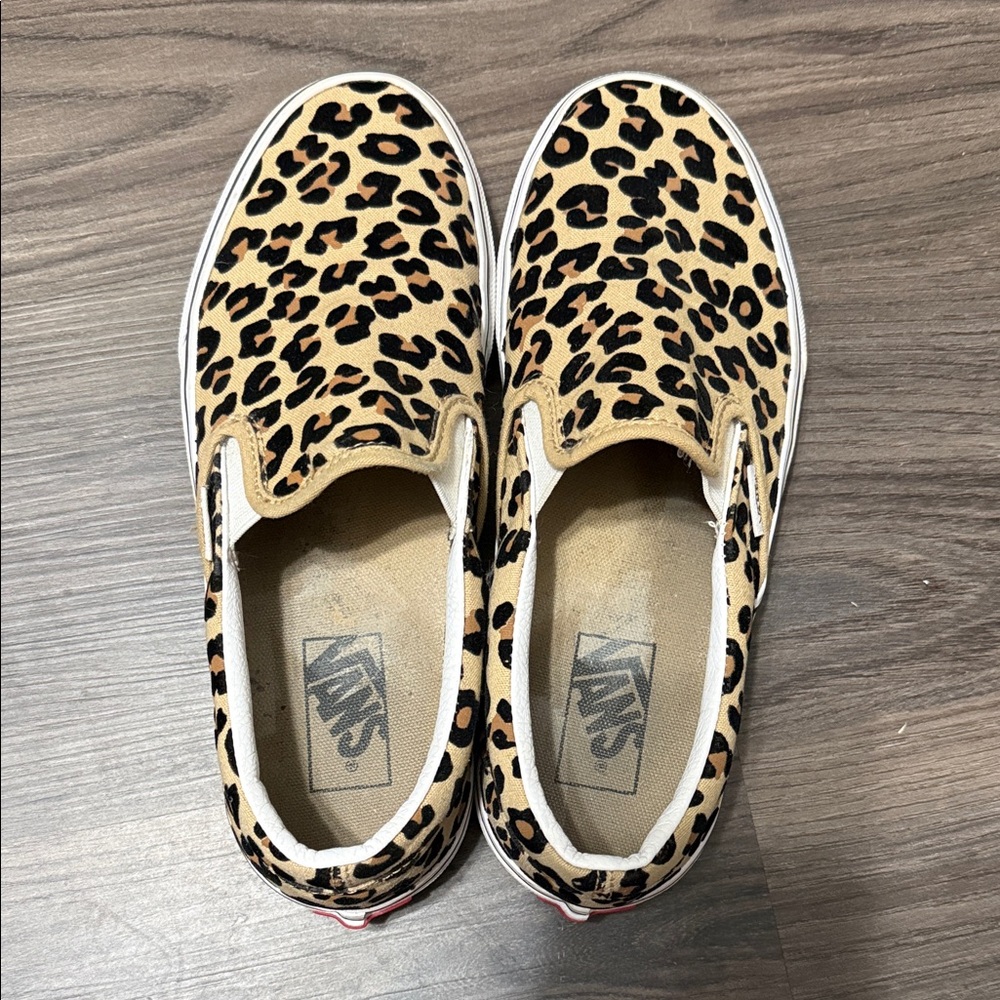 Vans Animal Print Slip-ons